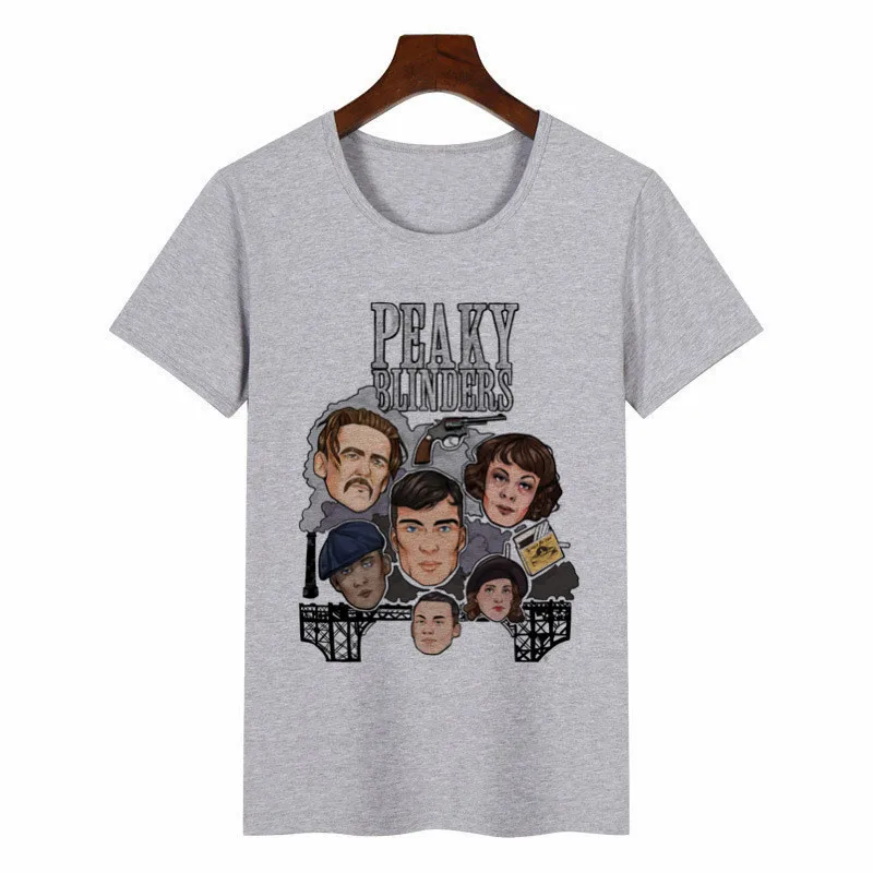 Новая Летняя женская футболка Peaky blinds Graphic Tees женская футболка Harajuku аниме женские топы Эстетическая одежда
