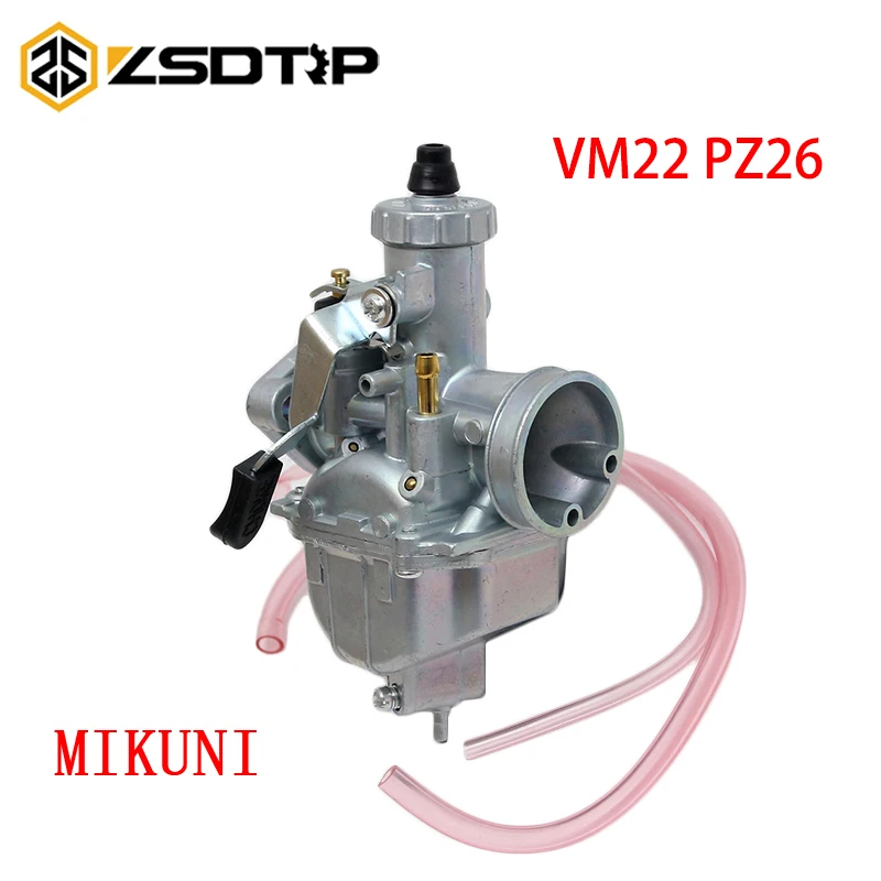 ZSDTRP 26mm Carburetor VM22 Carb For Lifan YX SSR CRF50 CRF70 140 125 110 cc Engine Mikuni Pit Dirt Bike ATV