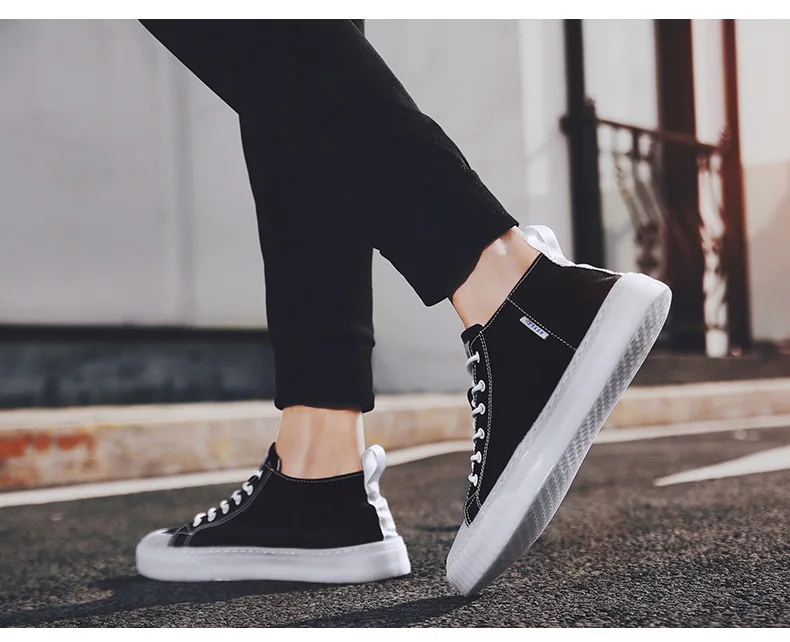 Мужская парусиновая обувь с высоким берцем дышащая Спортивная обувь для мужчин удобные сетчатые Спортивные кроссовки Мужская Спортивная