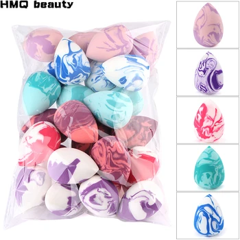 

Wholesale Makeup Sponge Marbling Water-drop Shape Foundation Concealer Sponge Mix Powder Cosmetic Puff Make Up Blender