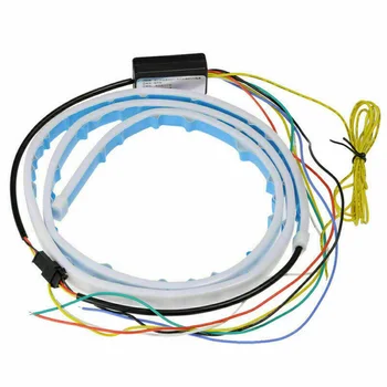 

Tailgate Turn signal Light Strip Turn Signal DRL Flow Type 6000K Waterproof 59"