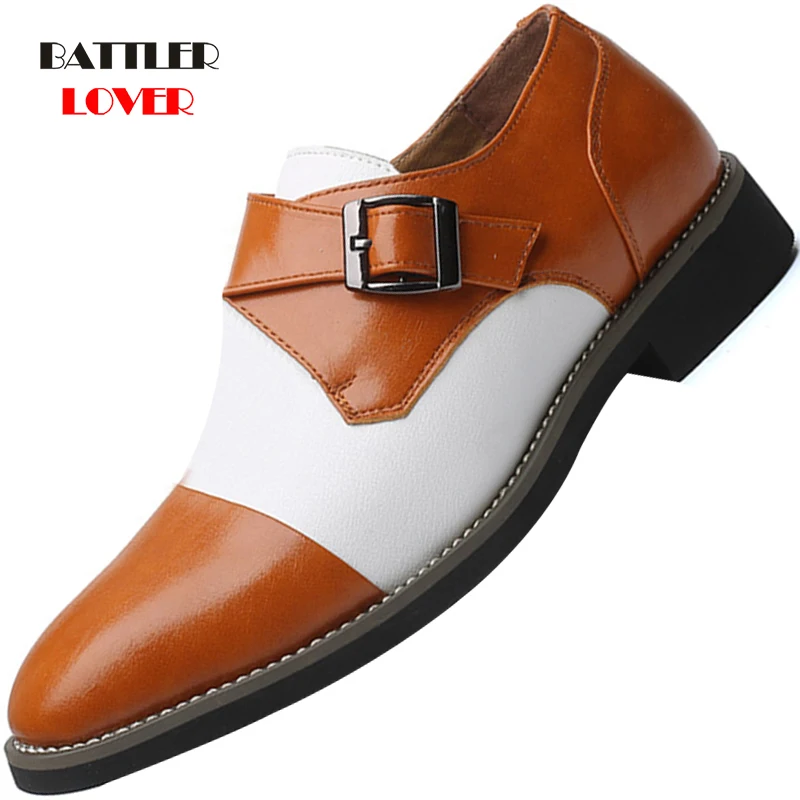 Yellow Black Dress Shoes for Men British Designer Genuine Leather Brogue Elegant Shoes Male Comfortable Wedding Driving Footwear