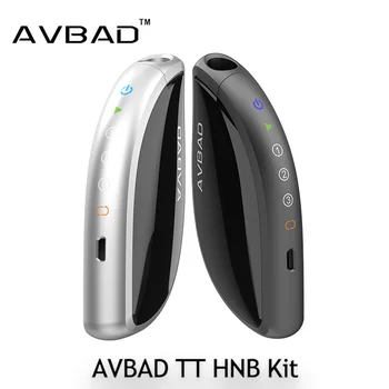 

Original AVBAD TT HNB Kit Built in 1200mAh Battery Dry Herb Vaporizer E-Cigarette Herbal with Ceramic Heating Rods Vape Pen