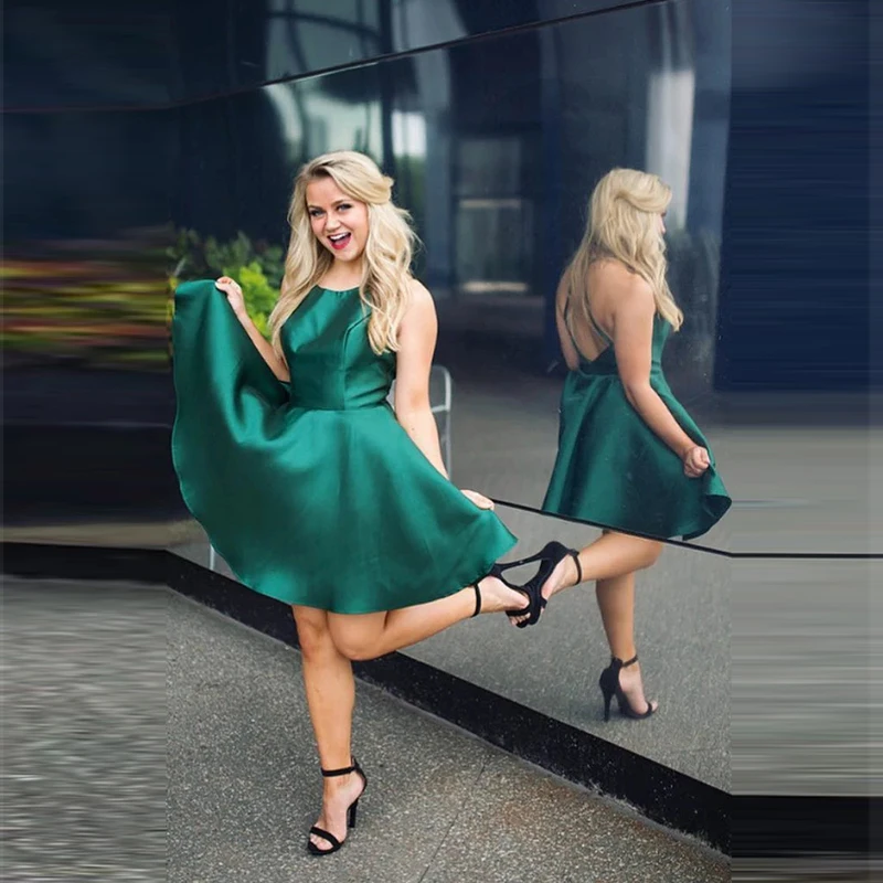 emerald hoco dresses