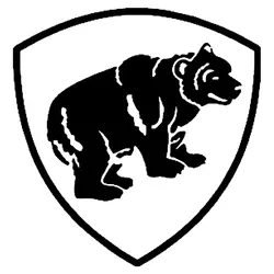 CS-1626#15*15,7см наклейки на авто ВВ Внутренние войска МВД медведь водонепроницаемые наклейки на машину наклейка для авто автонаклейка стикер