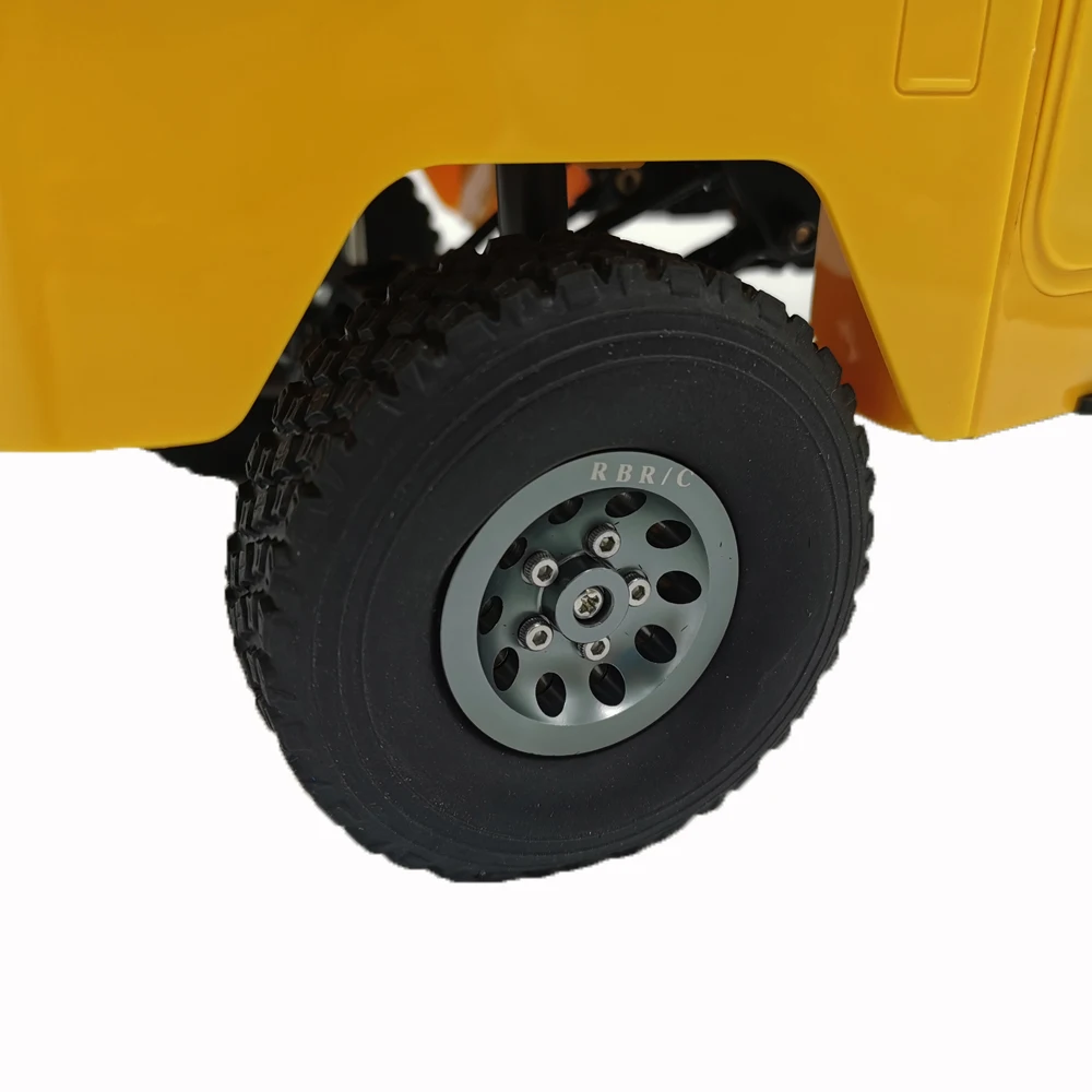 4PCS RC Car 4WD Upgrade Metal Wheel Tire Hub For WPL B14 B24  C24 C34 MN45 MN99 
