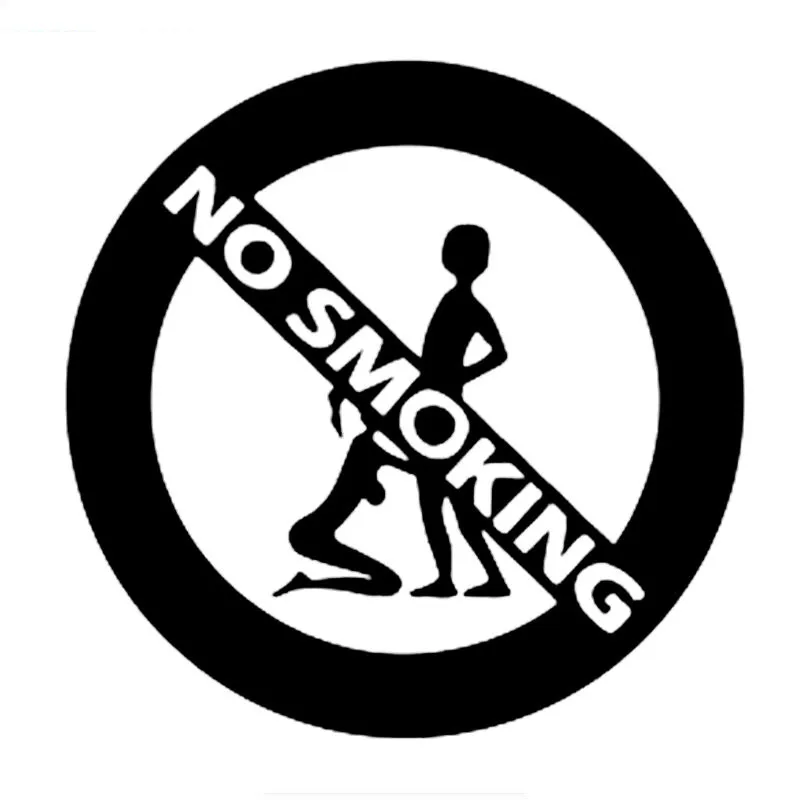 

Personality Girl and Boy No Smoking Car Sticker Decal Creativity Bumper Window Windshield Cover Scratches Accessories PVC