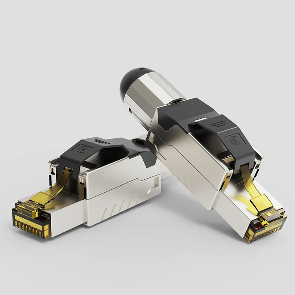RJ45 Connector Cat8 40Gbps/2000MHz Synchronous