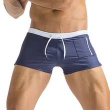 Мужская одежда для плавания, купальные костюмы, базовые длинные пляжные плавки для серфинга, боксеры, пляжные шорты