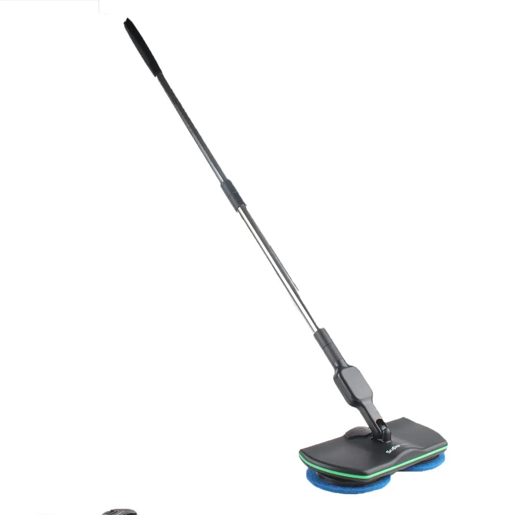 

Rechargeable 360 Rotation Cordless Floor Cleaner Scrubber Polisher Electric Rotary Mop Microfiber Cleaning Mop for Home