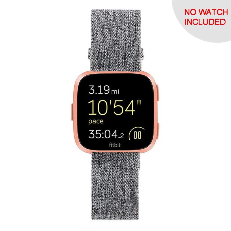 Браслет на запястье ремешок для Fitbit Versa тканый нейлоновый смарт-Браслет для Fitbit Versa ремешок на запястье смарт-Аксессуары