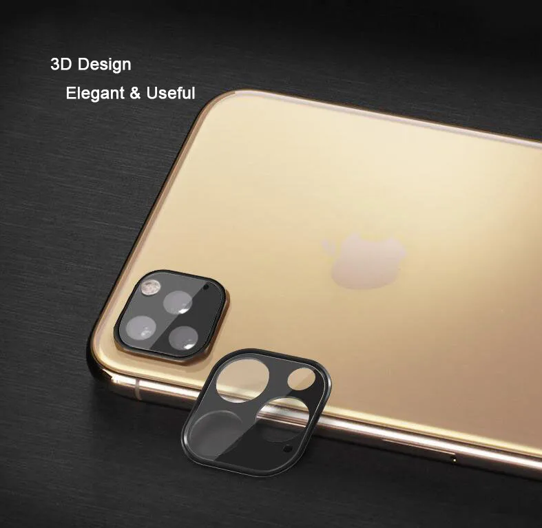 2 шт./лот защита объектива для iPhone 11, для iPhone 11Pro и 11 Pro Max 3D пленка для объектива
