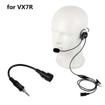 

Walkie-talkie with one-sided rear-mounted tactical headphones for cycling for YAESU VX6R, VX7R, VX170, VX177