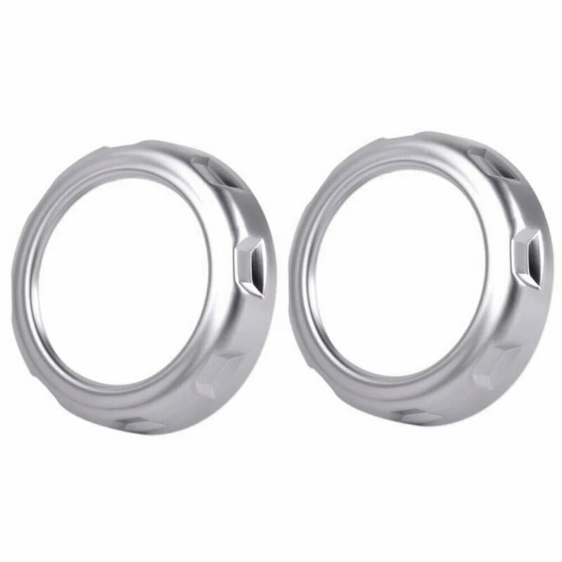 

Chrome Armrest Box Rear AC AIR Vent Trim Cover Ring for Land Rover Discovery 4