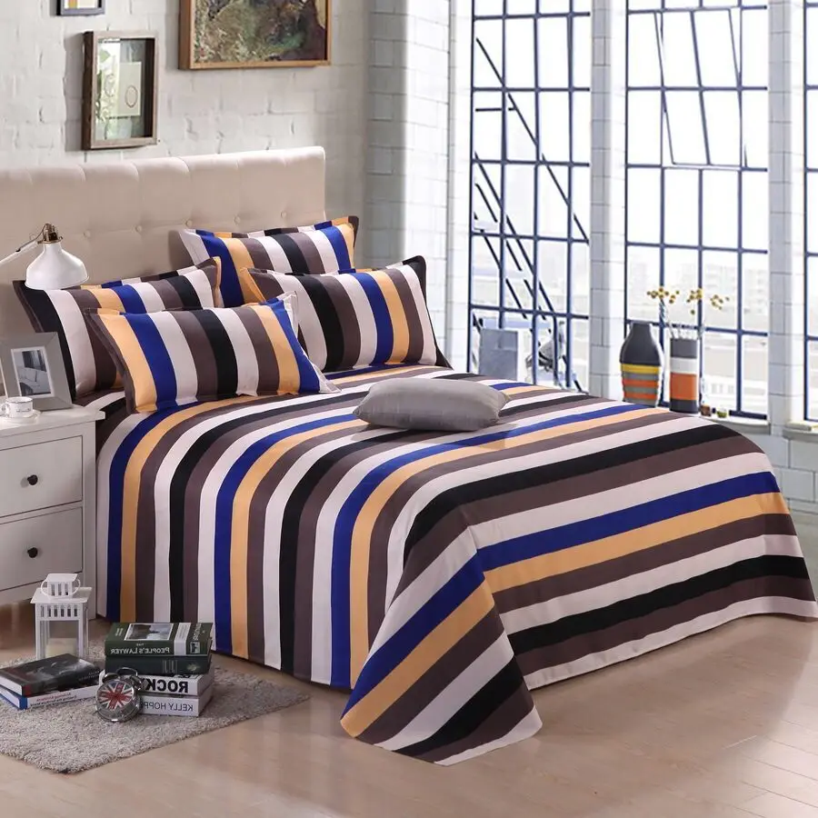 

Bed sheet combination for bedroom bed cover 1 pcs and pillowcase 2 pcs soft cotton bed set 2020