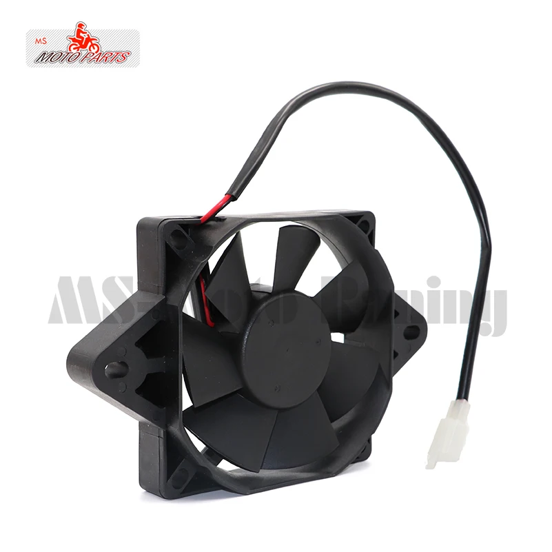 Radiator Thermo Electric Square Shape Water Tank Cooling Fan For 150-250CC Quad Dirt Bike ATV Buggy Motorcycle Go-kart