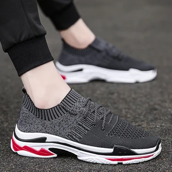 

Men Sneakers 2020 Newest High Quality Outdoor Light Non-slip Jogging Sport Shoes Male Tennis Shoes Gym Trend Fitness Men Shoes