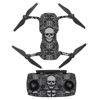 

Horrible Skull Style Decal Skin Sticker For DJI Mavic Air Drone + Remote Controller + 3 Batteries Protection Film Cover A0059