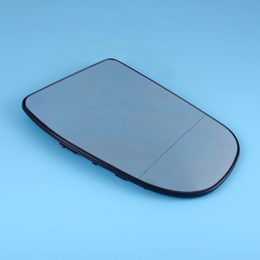 

DWCX Car Left Driver Side Blue Heated Mirror Glass ABS Fit for Benz E/C-Class W211 W203 2038100121