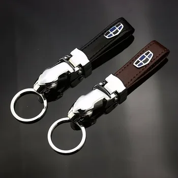 

Car Styling Key Chain KeyRings Auto Key Accessories For Geely Logo Emgrand EC7 EC8 X7 EV8 EX7 CK MK BL King Kong GX7 GE GT 7