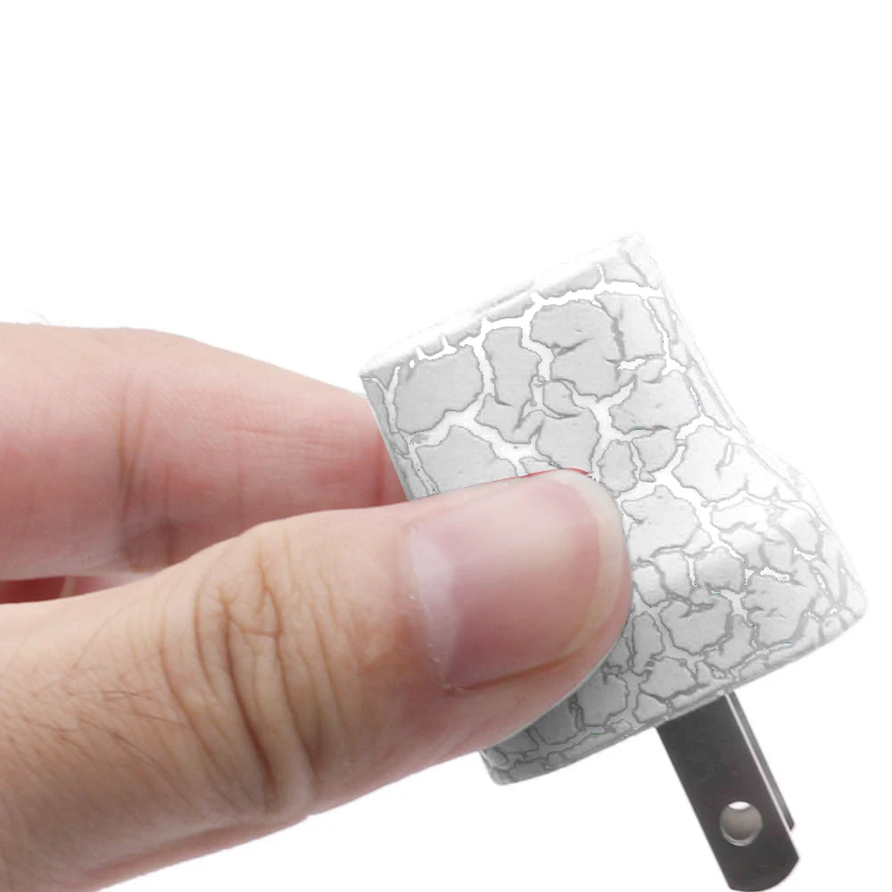 Настенное зарядное устройство 2 А светящееся настенное с портами USB светодиодное