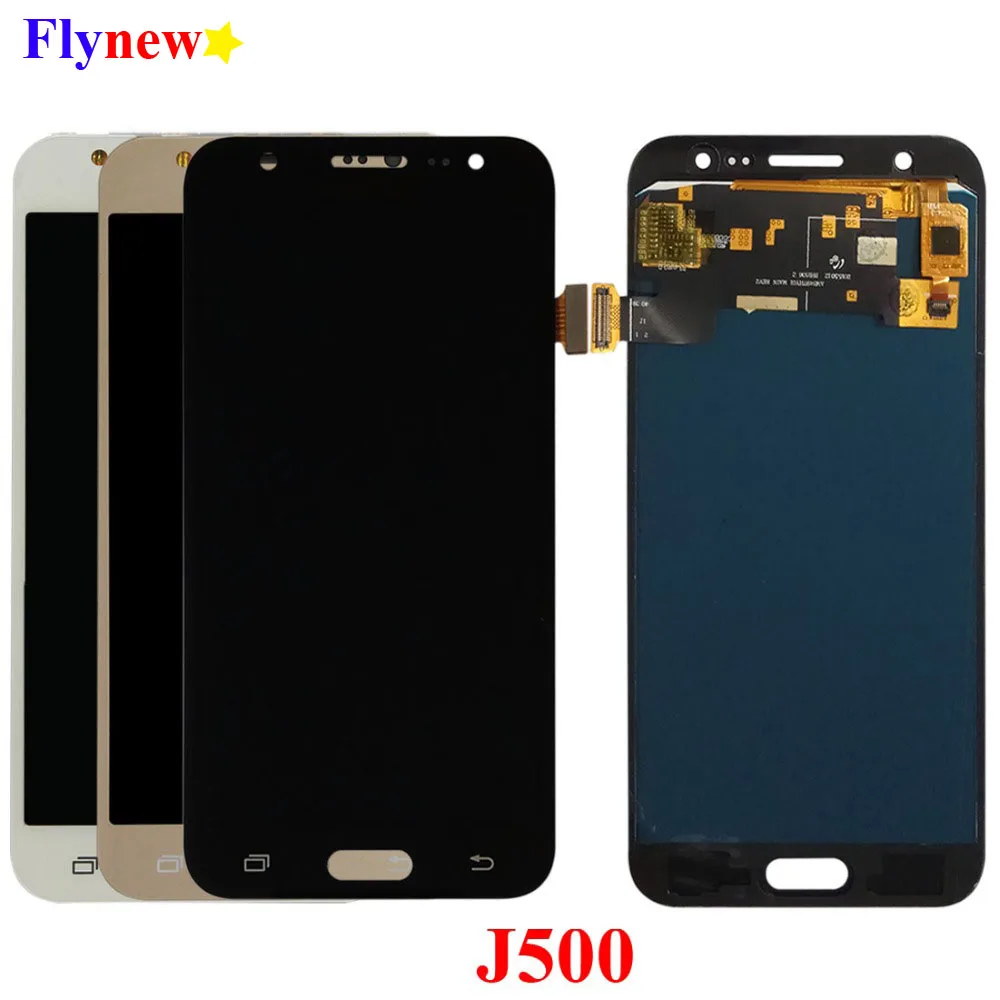 ЖК дисплей J5 для Samsung Galaxy J500 J500F J500FN J500Y J500M сенсорный экран Pantalla дигитайзер в сборе