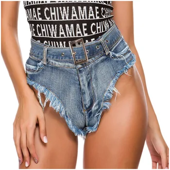 

Hot Shorts Femme Mini Sexy Women Booty Shorts Hole Jeans Summer Shorts Girl Denim Low Waist Fitness Spodenki Damskie Jeansowe#35