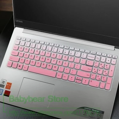 Силиконовая Защитная пленка для клавиатуры ноутбука lenovo ideapad L340 17 l340-17irh l340-17iwl L 340 17Irh 17iwl 17,3 дюймов - Цвет: fadepink