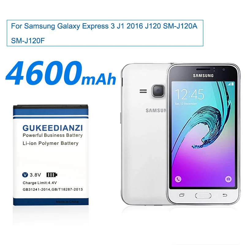 Аккумулятор GUKEEDIANZI для Samsung Galaxy Express 3 J1 2016 SM J120A J120F/DS J120 J120h J120ds J120F|Аккумуляторы