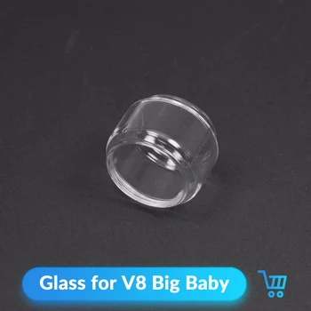 

Vocanee 2pcs/lot Replacement Glass for V8 Big Baby Tank Atomizer Electronic Cigarettes Accessories Vape V8 Big Baby Glass