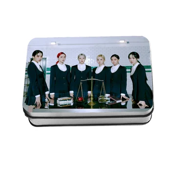 

KPOP GFriend 9th Mini Album <Song of the Sirens> Polaroid Photo Lomo Card K-pop GFriend Fan Collection Metal Box Card 40Pcs/Box