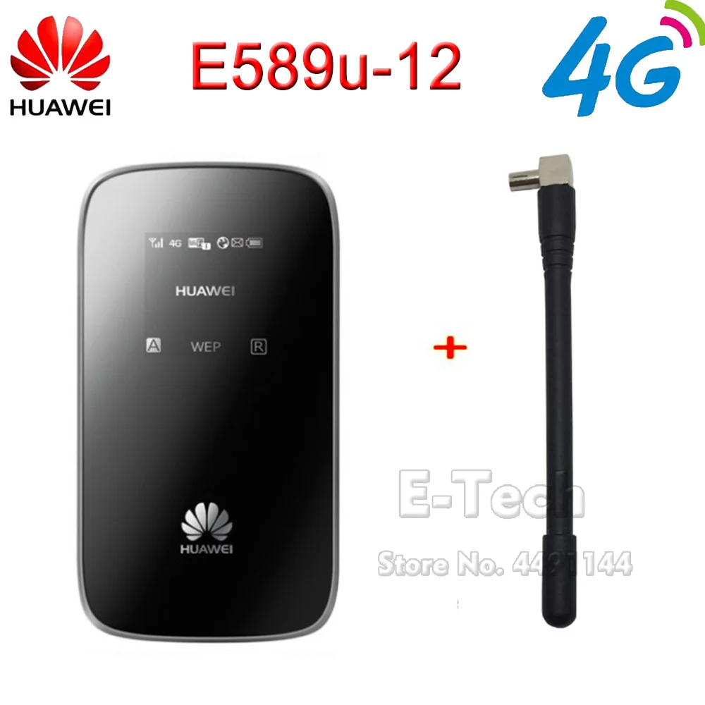 Разблокированный huawei E589 3g 4G lte wifi Беспроводная точка доступа маршрутизатор e589u-12 4g Мобильный wi-fi-роутер lte 4g модем ключ