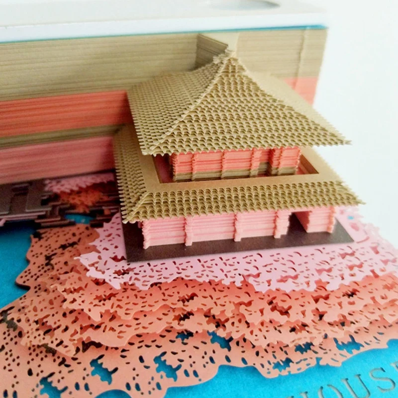 Diy Скрапбукинг блок 3D удобство наклейки бумага s карты Ремесло Японии Творческий стереоскопический липкая бумага для заметок