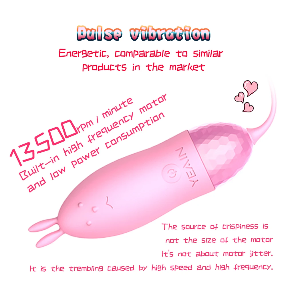 Leistungsstarker Kugelvibrator, Klitorisvibrator mit 10 Modi, tragbarer Mini-Taschenstimulator, G-Punkt-Klitoris_voghion.com