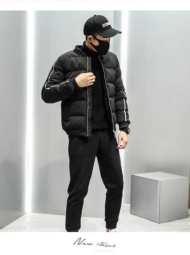 Новинка, мужские спортивные костюмы, парка+ штаны, Мужская одежда, Vete men t Homme Survete men t Homme, комплект из 2 предметов, толстые теплые штаны Deportivo Hombre