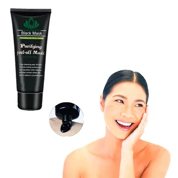 

Clear pores Whitening Shrink pores Compact Bamboo charcoal black masks Adsorption acne freckle removing acne black masks 60g