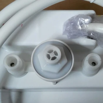 

RV Exterior Shower Box Kit with Shower Valve and Matching Hand-Held Shower Set White