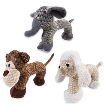

Kawaii Sheep Monkey Shapes Squeak Pet Toys Dog Puppy Amusemeny Training Scratch Chew Toy for Small Dog Pet Supplies Gifts