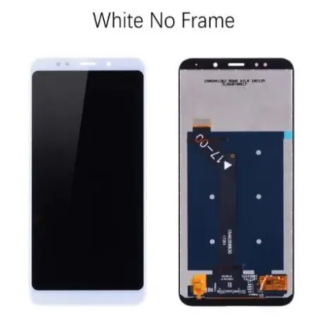 white no frame Для Xiaomi Redmi 5 Plus OTMIL ЖК-дисплей сенсорный экран дигитайзер Замена для Redmi 5 plus дисплей Snapdragon 625 - Цвет: white no frame