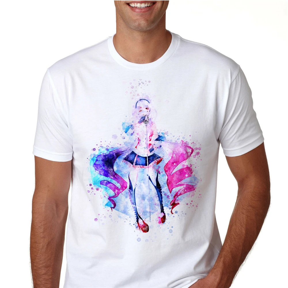Vocaloid Anime Shirt Manga T-Shirt Unisex Cotton Tee Gift Top Quality N966 Slogans Customized |