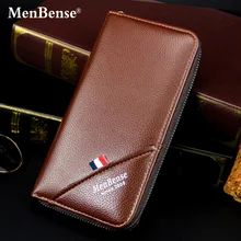 

Men's wallet Long Black New Men Wallets Long Fashion Buckle Embossed Multi-Card Magnetic Trifold Bag Men's Wallet Business 595