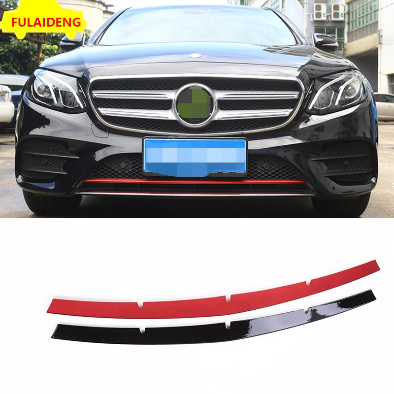 1pcs For Benz E-Class W213 2016-2019 ABS Front Bottom Grill Grid Grille Cover Trim Car Styling Accessories | Автомобили и