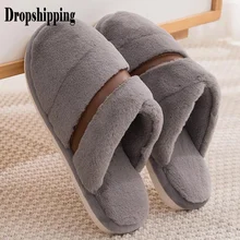 Мужская повседневная домашняя бархатная теплая обувь; удобные хлопковые тапочки из флока; семейная обувь на плоской подошве; zapatos de hombre; большие размеры