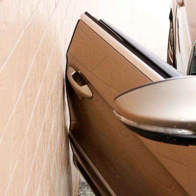 Автомобильная защита края двери формовочная полоса черная накладка DIY дверной ограничитель подоконник защитные края защитные наклейки автомобильный Стайлинг 1 м