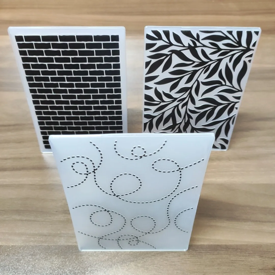 Description Picture 2 of item(24 Styles) Tree Pattern Embossing Folders for Paper 3D Scrapbooking Cutting Dies Templates Album Cards Making Supplies