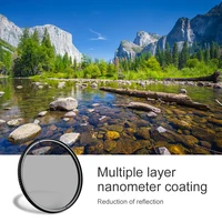 K&F CONCEPT CPL Camera Lens Filter Ultra Slim Optics with Multi Blue Coated Circular Polarizer 49mm 52mm 58mm 62mm 67mm 77mm - Image 3