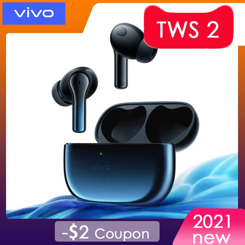 Vivo TWS Air TWS Earphone Bluetooth Dual Mic AI Noise Cancelling
