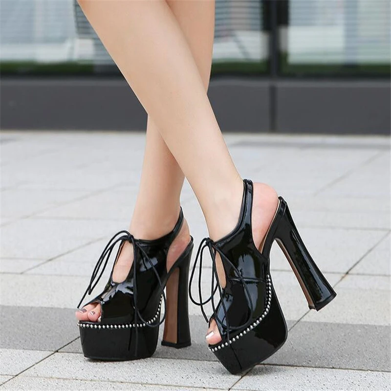 large size platform shoes