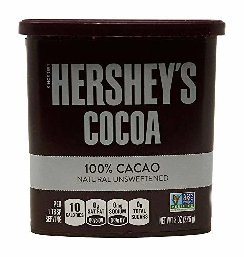 Hershey's Cocoa, Tanpa Pemanis, 8-Ounce Wadah