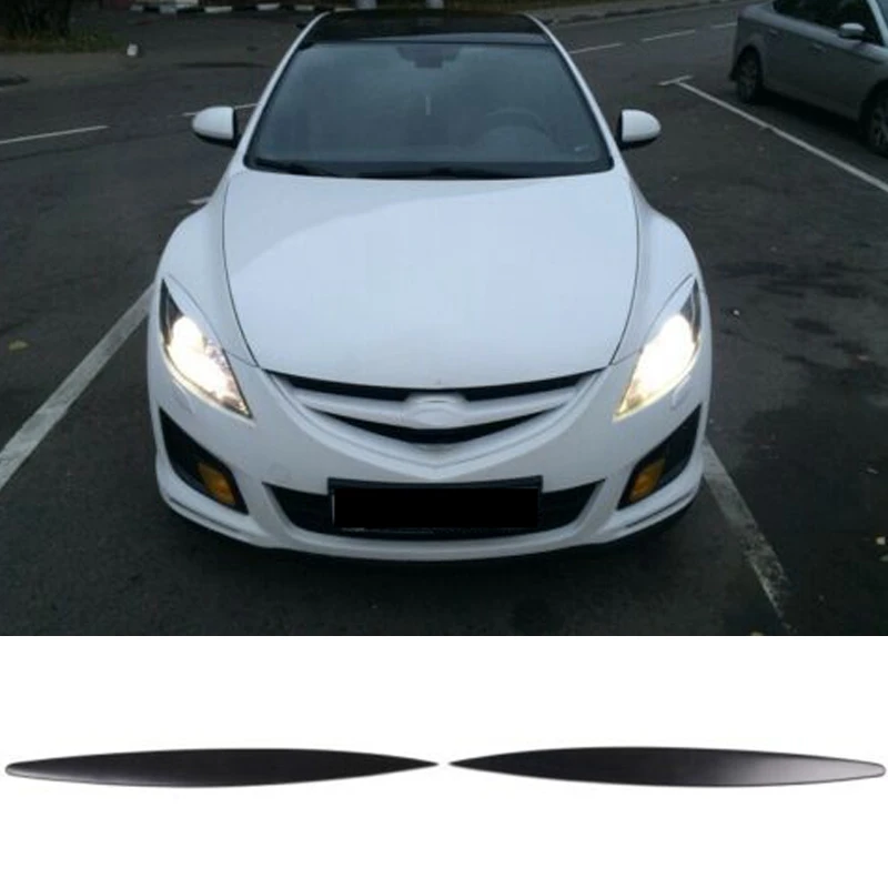 2 шт. автомобильные веки брови фары накладки ресницы для Mazda 6 GH / Atenza 2008-2012 |